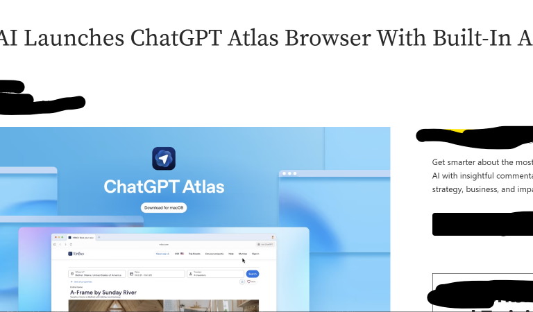 ChatGPT Atlas and Agentive Browsers Comparison: Google, Perplexity, Microsoft & Atlas