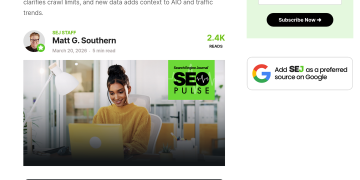 Article backdrop: Google AI Mode Goes Personal, Crawl Limits Clarified – SEO P