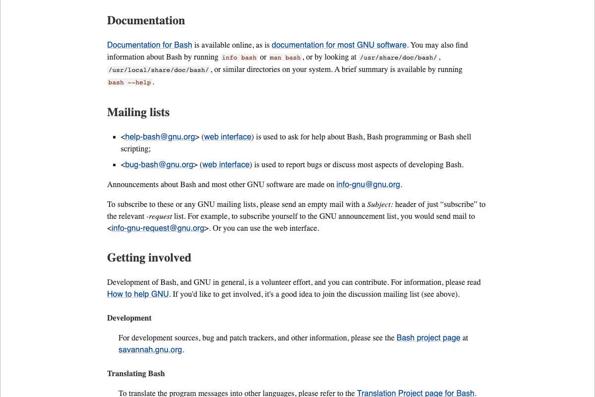 GNU Bash documentation page — the `timeout` command used for the 5-minute cap in attack.sh is a GNU coreutils utility, not a Bash built-in