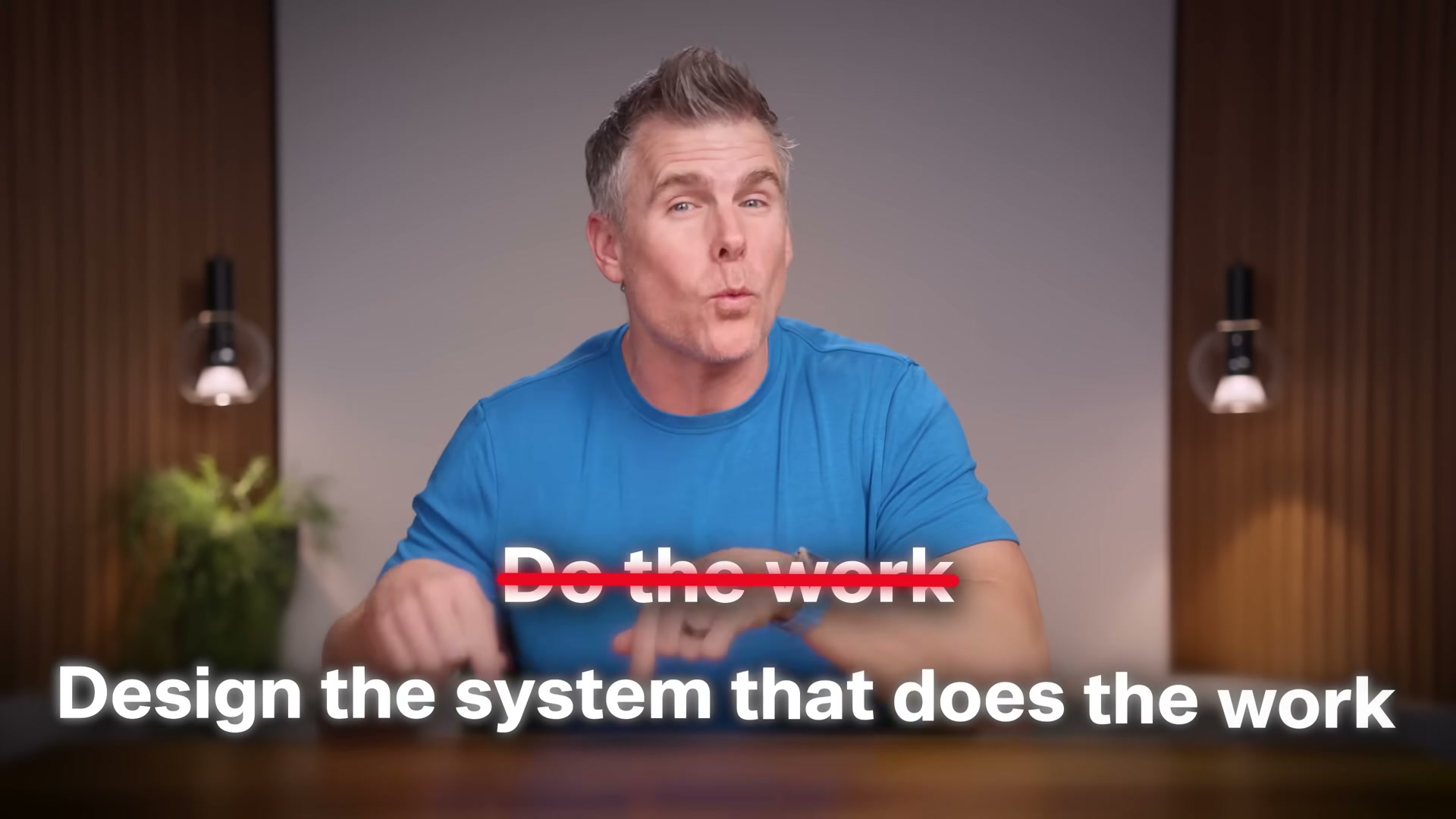 The mindset shift that separates solopreneurs who scale from those who grind: stop doing the work, design the system.