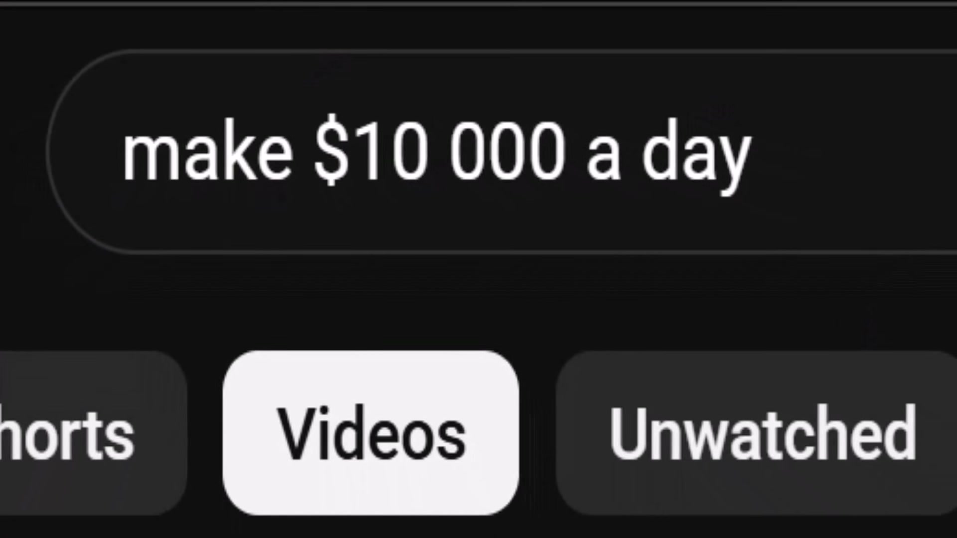 Titles promising unrealistic earnings like '$10,000 a day' can trigger YouTube's misleading content policy and demonetize your channel.