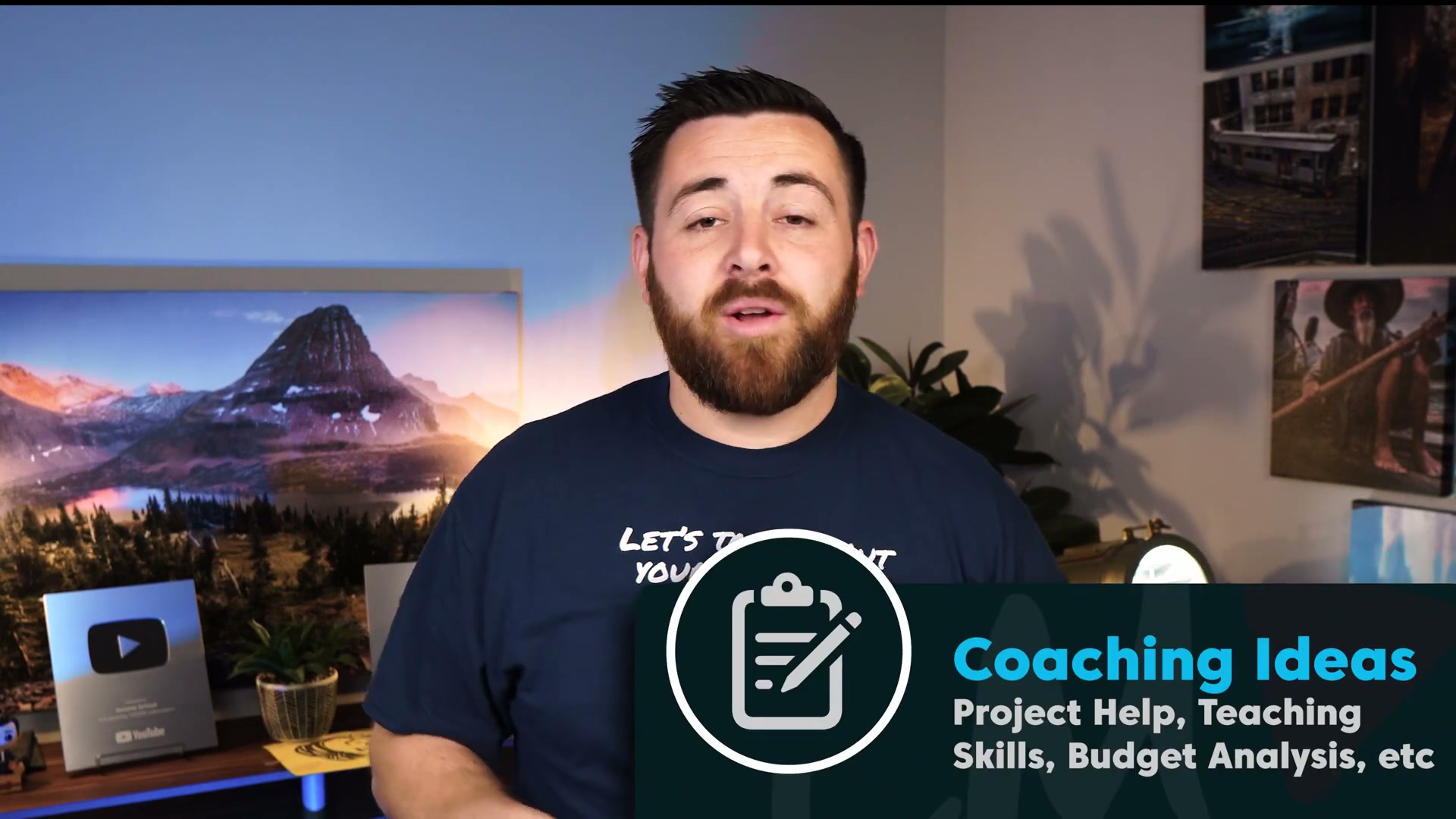 Coaching doesn't require a massive audience — project help, skills teaching, and budget analysis are all viable offers at 1,000 subscribers.