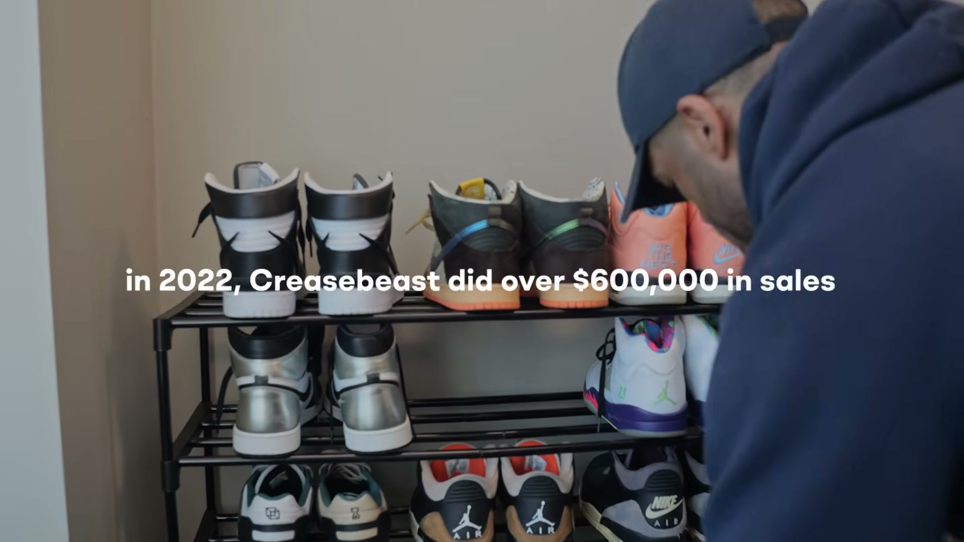 By 2022, Crease Beast crossed $600K in annual sales — a proof point that a single niche product can scale fast.