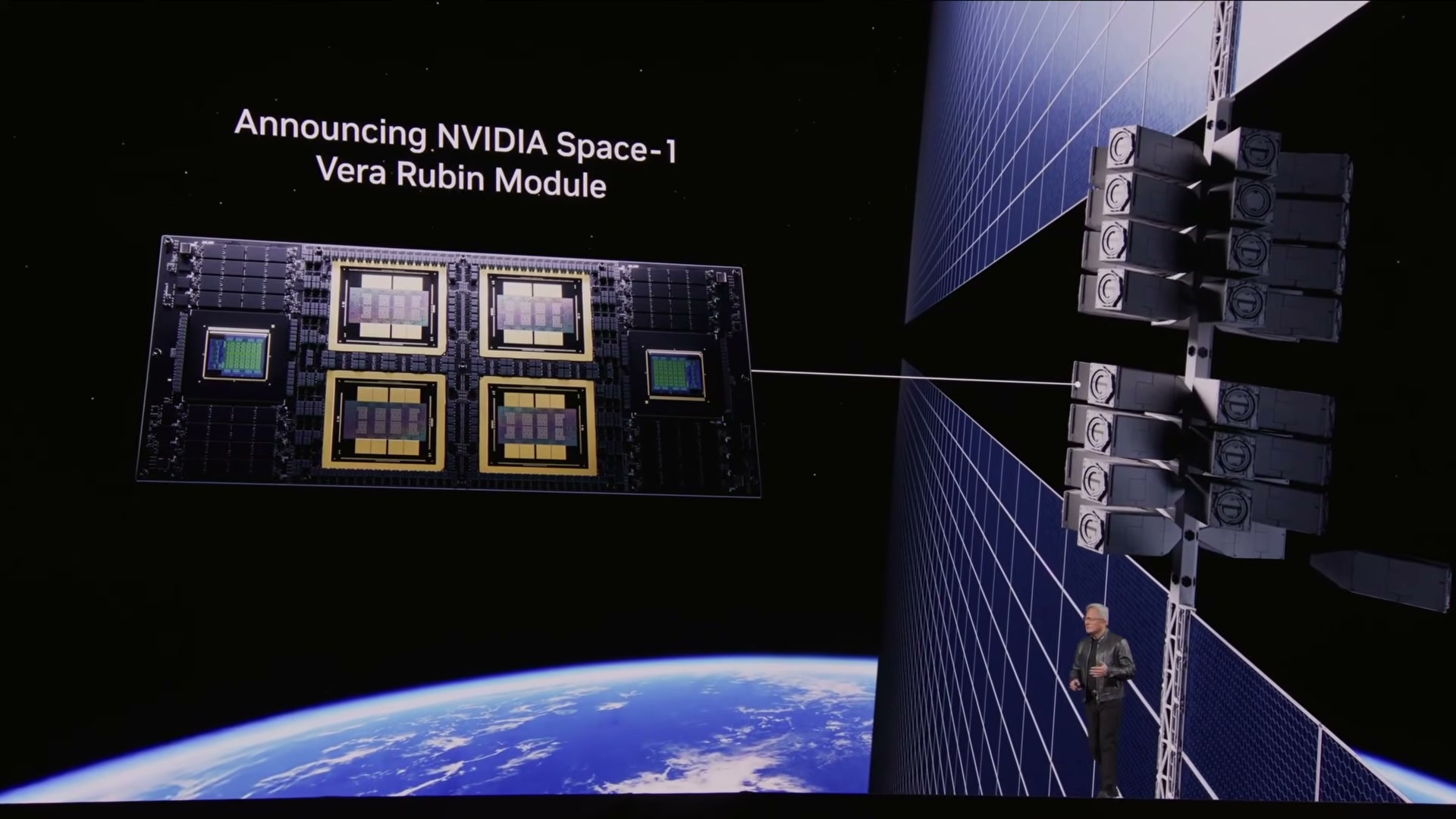 NVIDIA announces the Space-1 Vera Rubin Module — GPU silicon designed for orbital satellite deployment