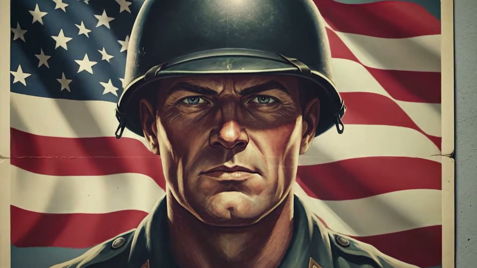 The recruiting poster as identity mirror: 'This is who you already are — join us.'