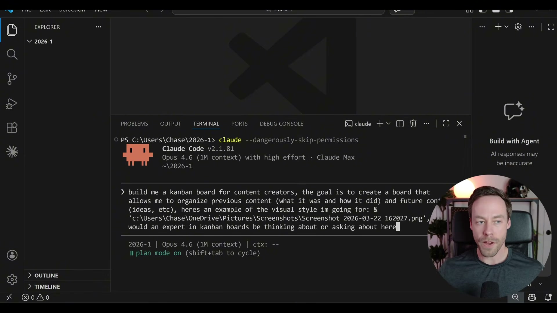 Drop a local screenshot path into your prompt and Claude Code will use the image as a visual design reference