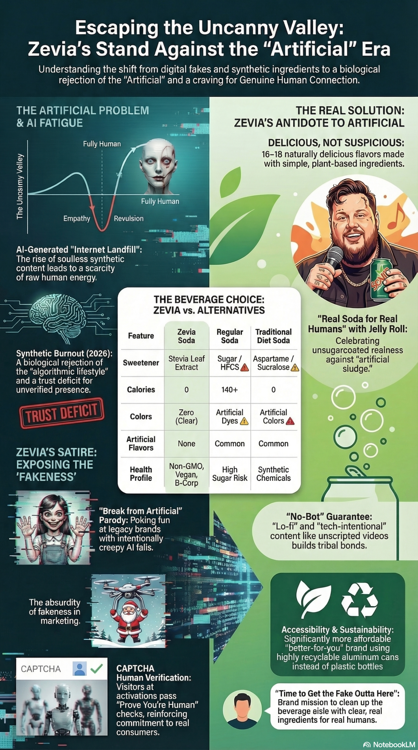 Infographic: How to Build an Anti-AI Brand Campaign: Lessons from Zevia