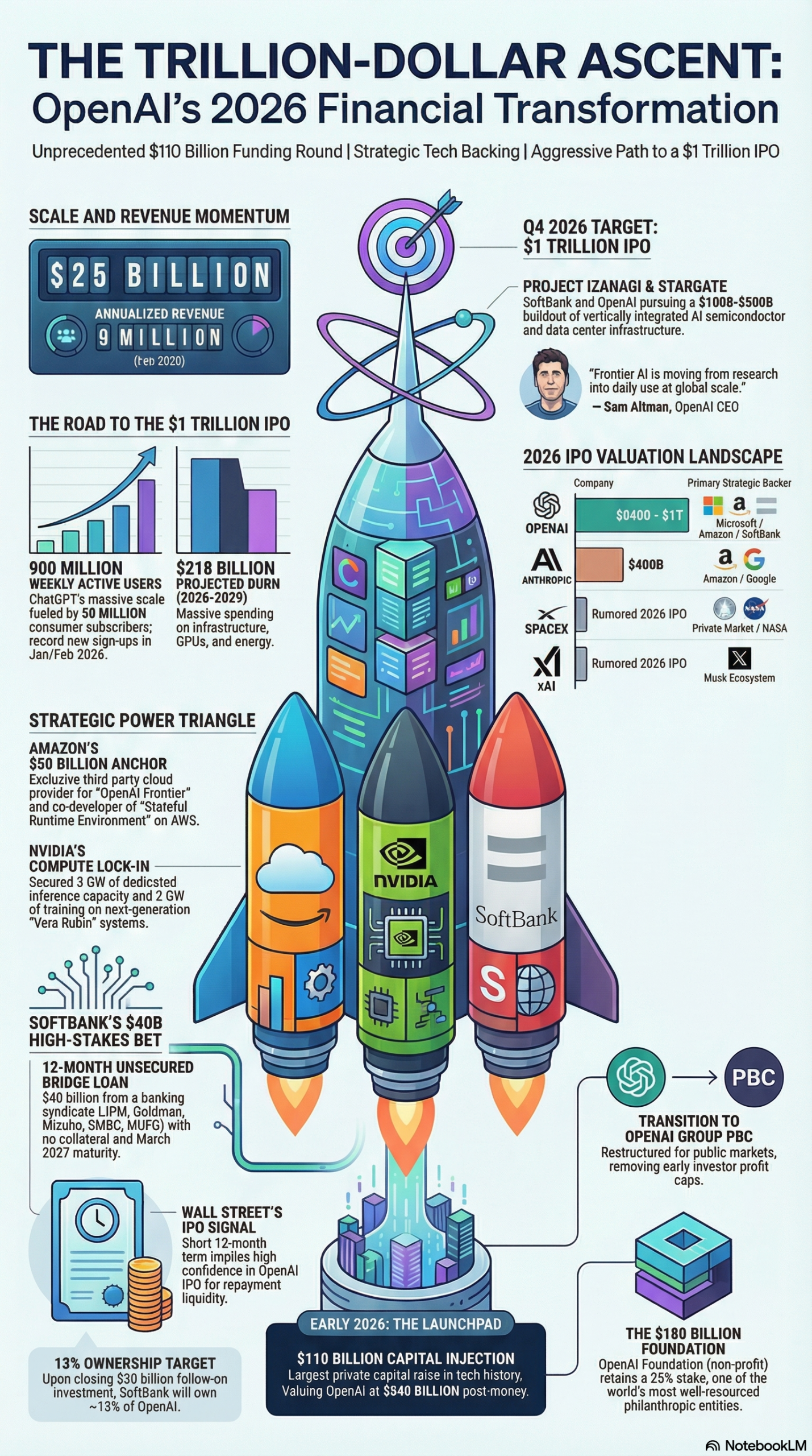 Infographic: How to Read the OpenAI IPO Signals: SoftBank's $40B Loan Explained