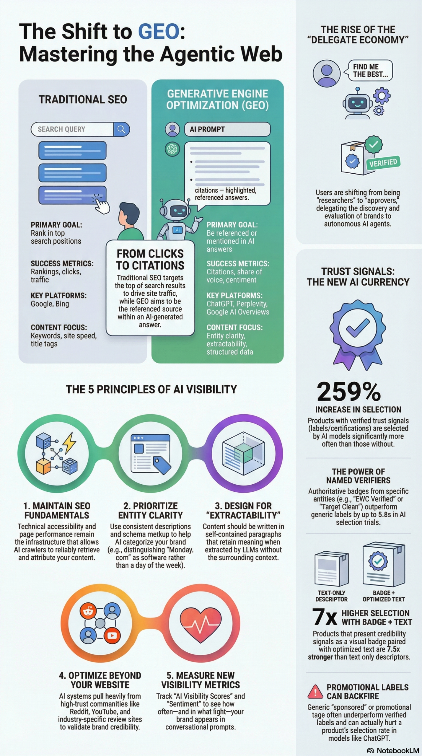 Infographic: How to Optimize Your Brand for the Agentic Web in 2026