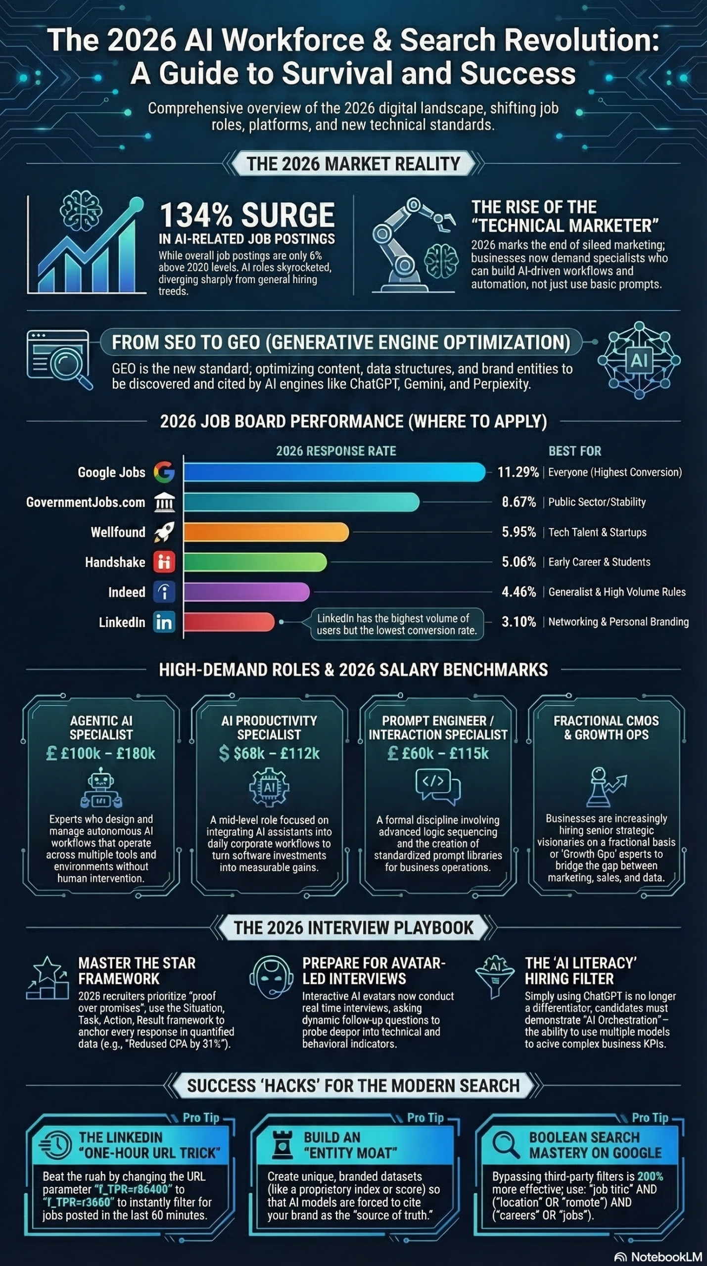 Infographic: How to Land a Search Marketing Job in 2026: Complete AI Era Guide