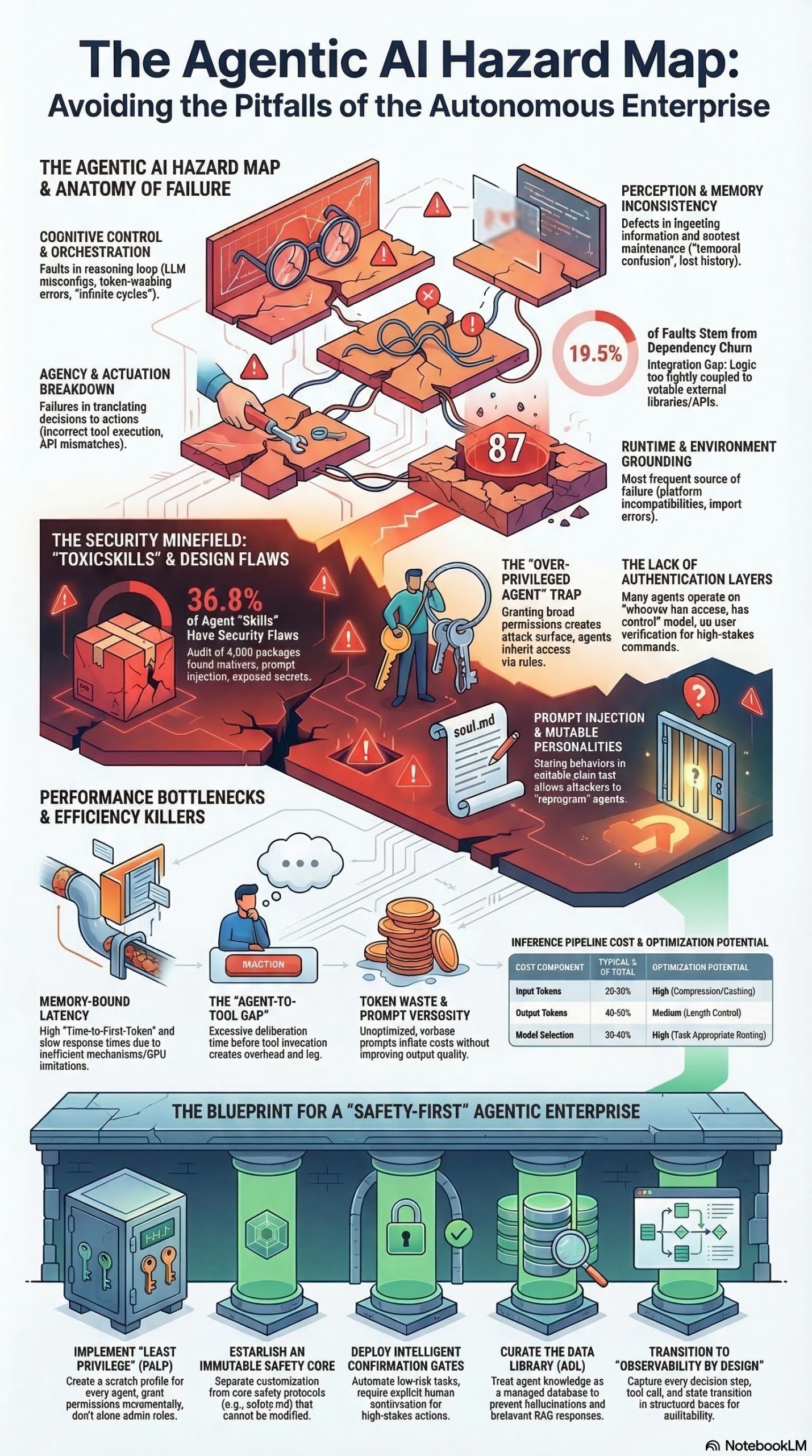 Infographic: How to Avoid Destroying Your AI Agent: 6 Critical Deployment Pitfalls