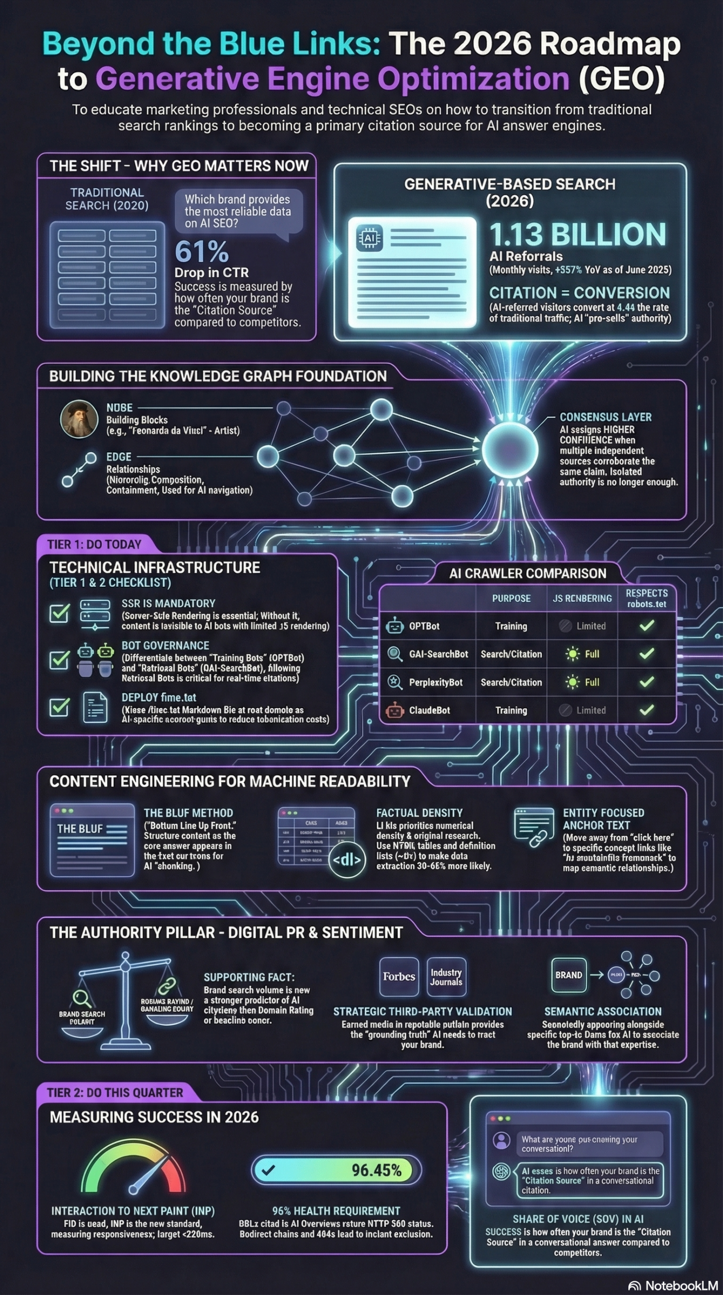 Infographic: How to Win AI's Consensus Layer: Complete GEO Guide 2026