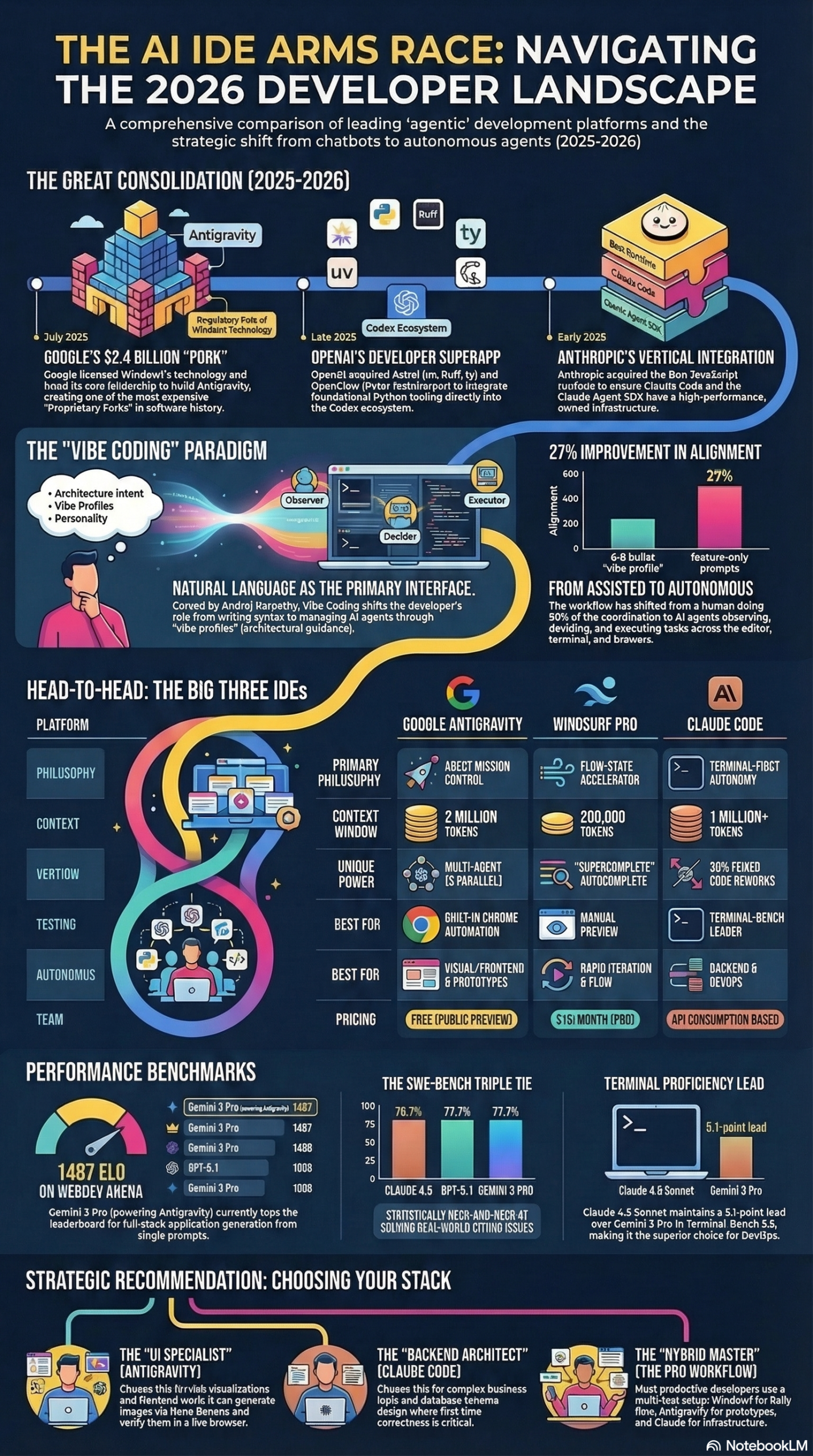 Infographic: How to Build With Agentic IDEs: Claude Code, Antigravity & uv