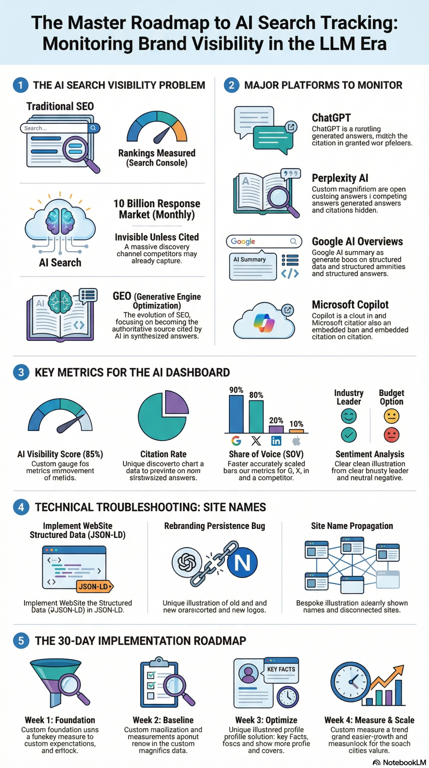 Infographic: How to Fix Old Branding Stuck in Google SERPs After a Rebrand