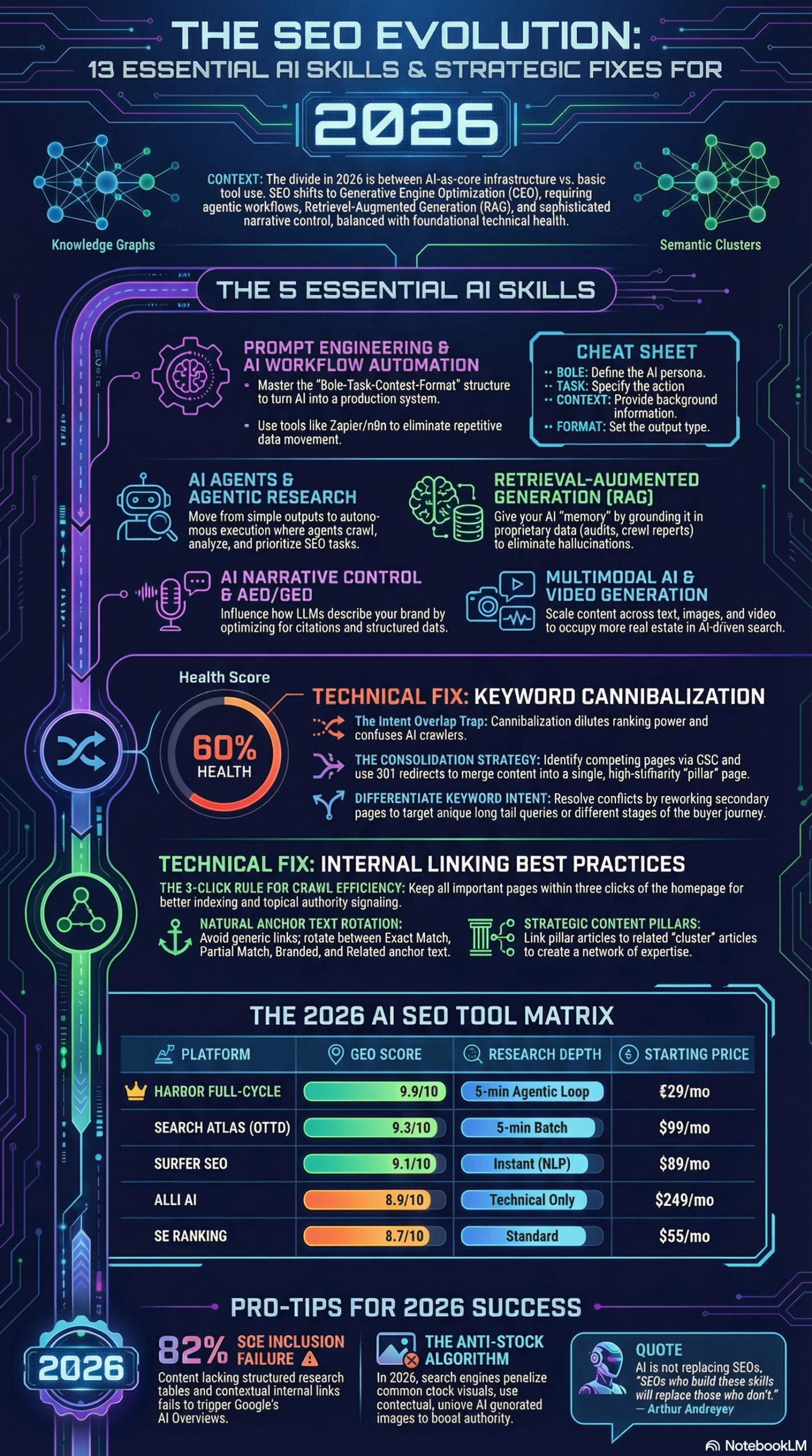 Infographic: How to Find and Fix Keyword Cannibalization (2026 Guide)