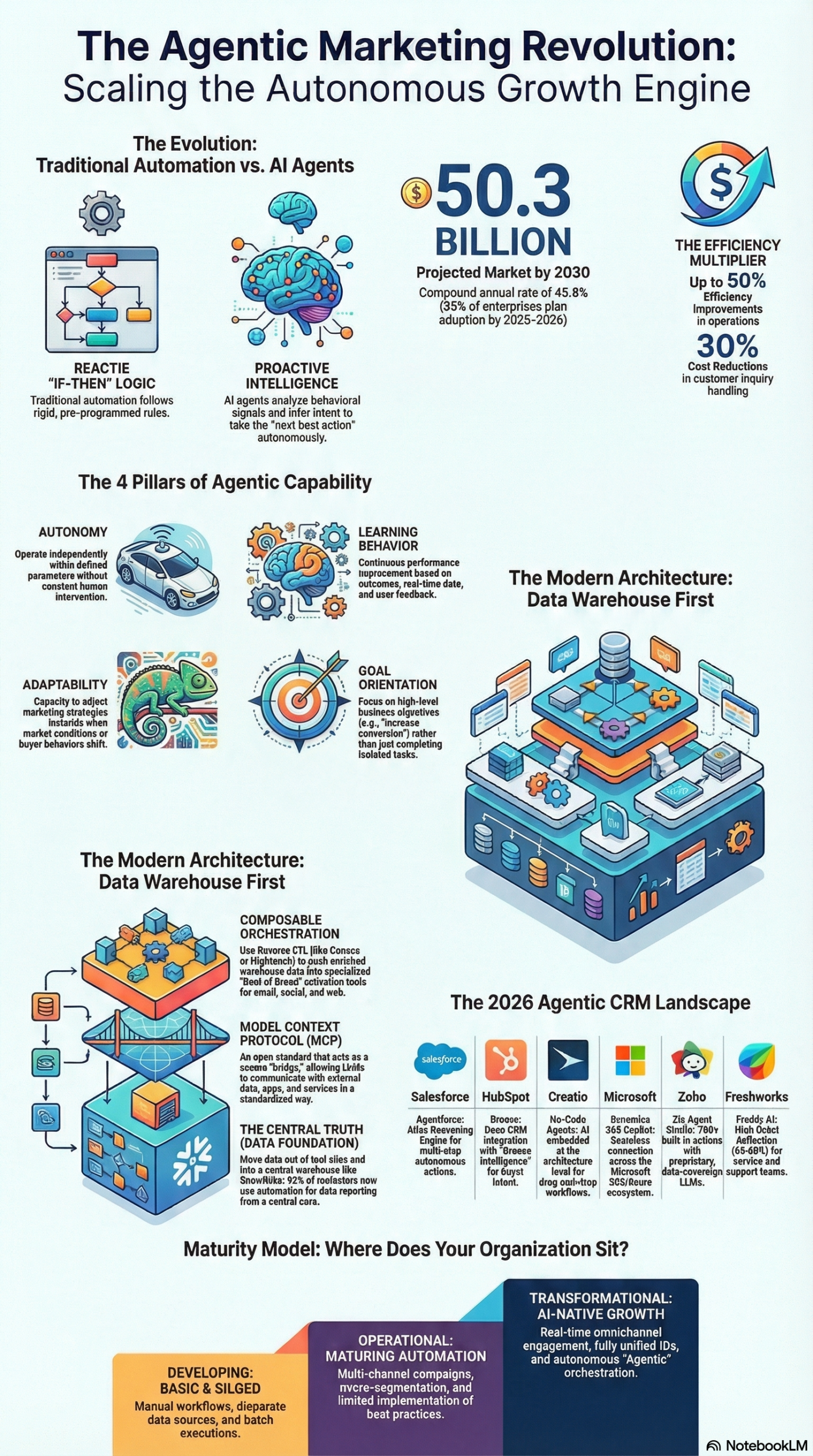 Infographic: Complete Guide to Building an Agentic, Composable Martech Stack in 2026
