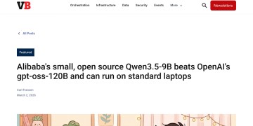Article backdrop: Alibaba's small, open source Qwen3.5-9B beats OpenAI's gpt-o