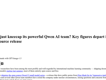 Article backdrop: Did Alibaba just kneecap its powerful Qwen AI team? Key figu