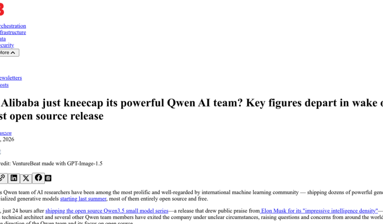 Alibaba’s Qwen Shakeup: What Open-Source AI Risk Means for Marketers