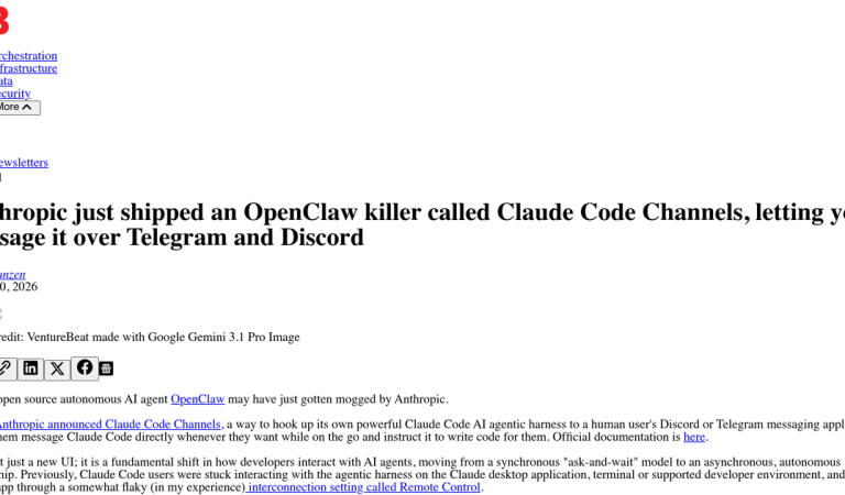 Claude Code Channels: Control Your AI Agent via Discord and Telegram