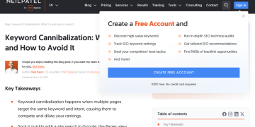 Article backdrop: Keyword Cannibalization: What It Is and How to Avoid It