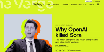 Article backdrop: Why OpenAI killed Sora