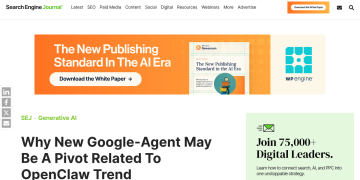Article backdrop: Why New Google-Agent May Be A Pivot Related To OpenClaw Tren
