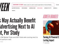 Daily Marketing Roundup: Brands May Actually Benefit From Advertising Next to AI Cont
