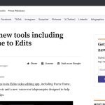 Daily Marketing Roundup: Meta adds new tools including freeze frame to Edits