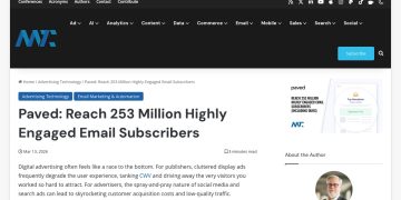 Daily Marketing Roundup: Paved: Reach 253 Million Highly Engaged Email Subscribers