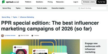 Daily Marketing Roundup: PPR special edition: The best influencer marketing campaigns