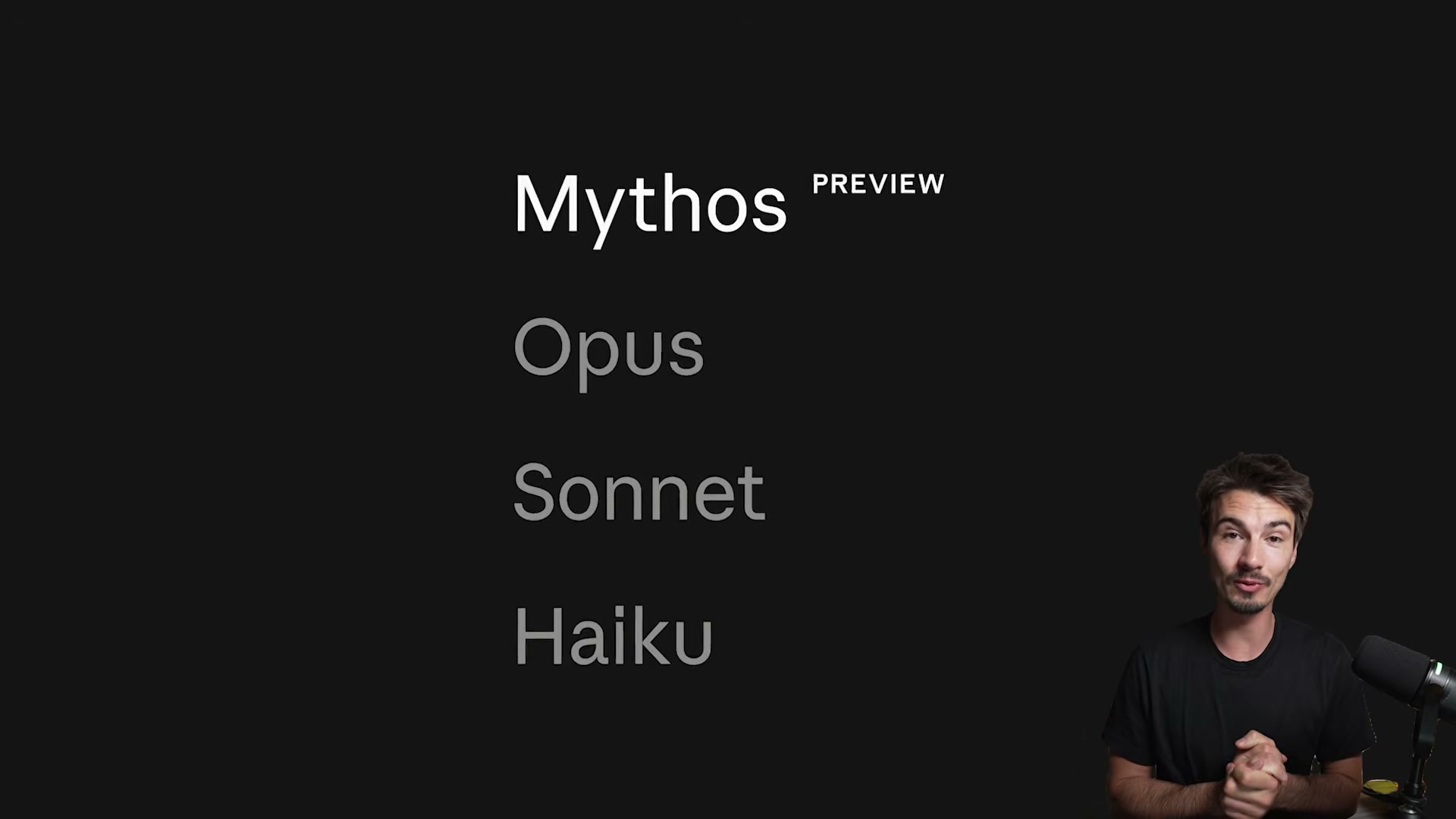 Claude's new model tier: Mythos sits above Opus as the unreleased flagship in Anthropic's lineup