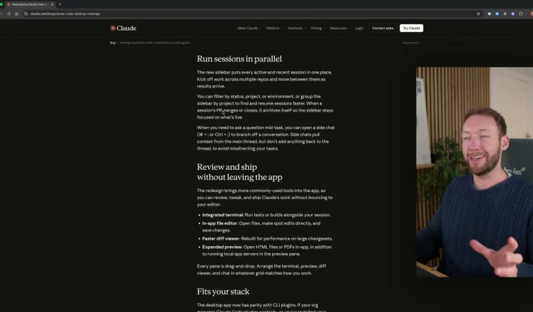 Tutorial: Claude Desktop Parallel Sessions & Split View