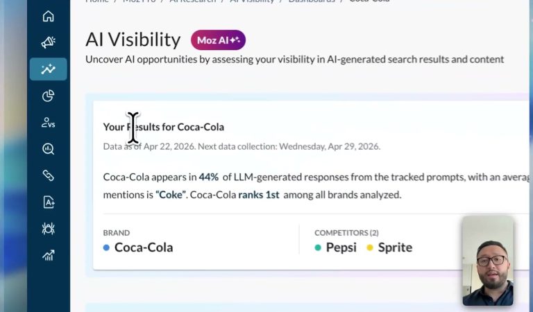 Tutorial: Moz AI Visibility Dashboard for Beginners