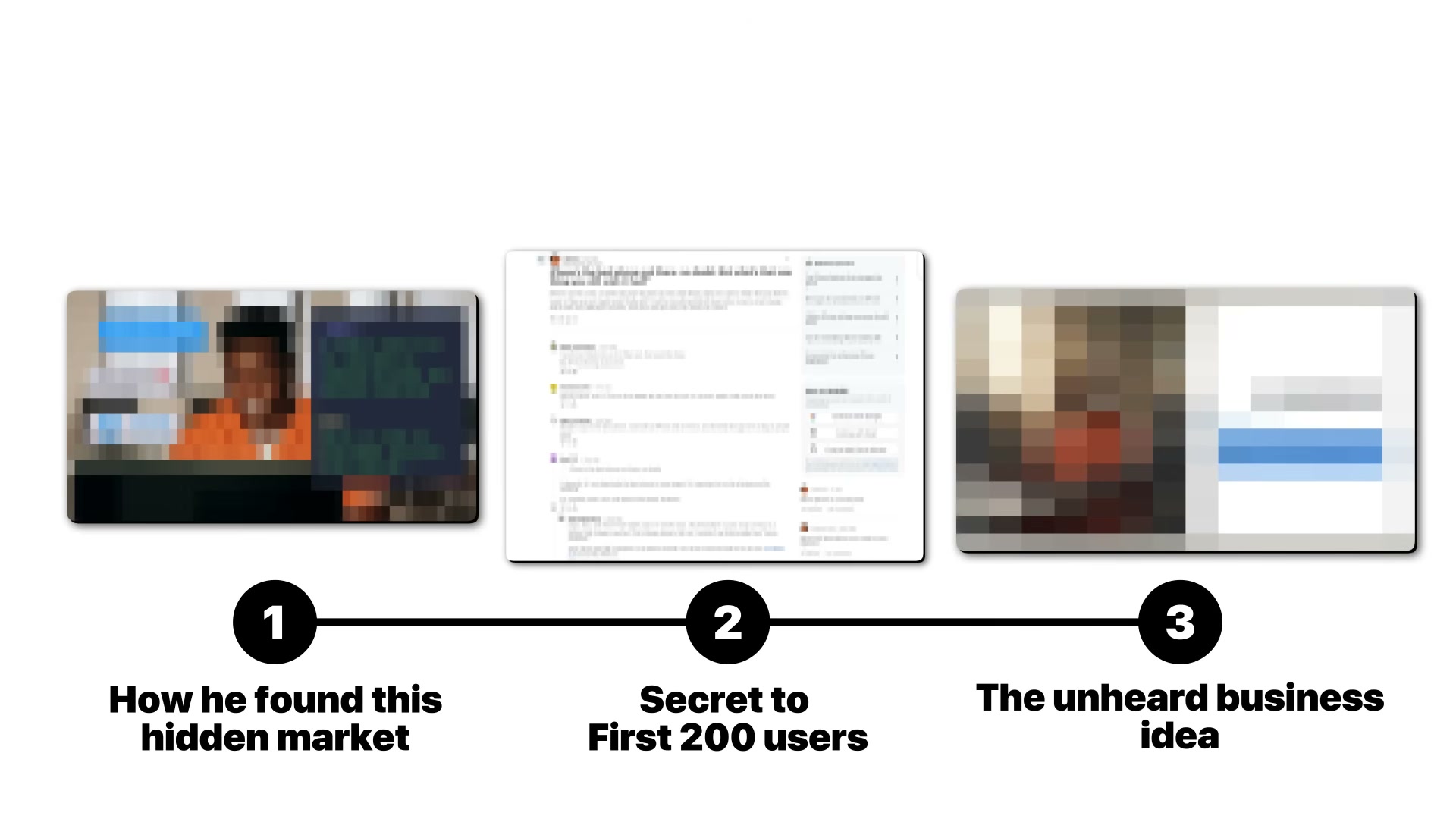 The three pillars of Parakeet Chat's origin story: niche discovery, early traction, and the unconventional idea.