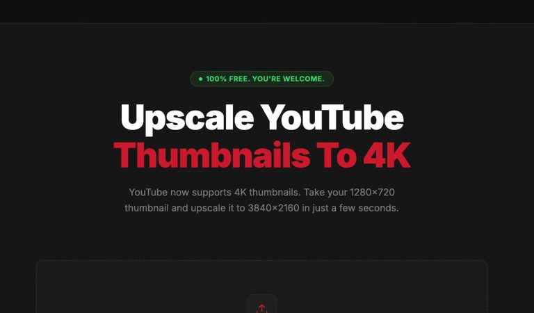 Tutorial: Upscale YouTube Thumbnails to 4K for YouTube TV