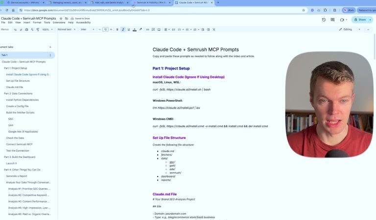 Tutorial: Build an SEO Agent with Claude Code & MCP
