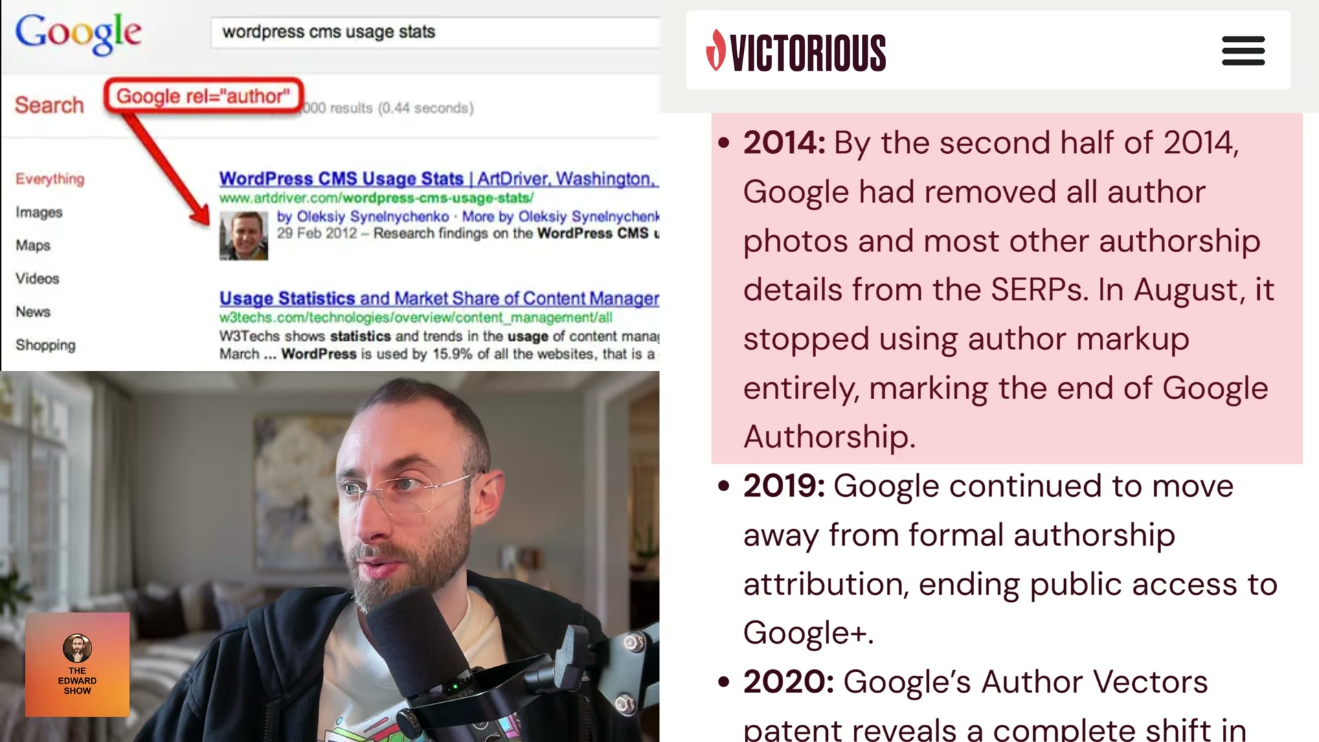 Google Authorship is dead — here's the documented timeline of its removal and what replaced it