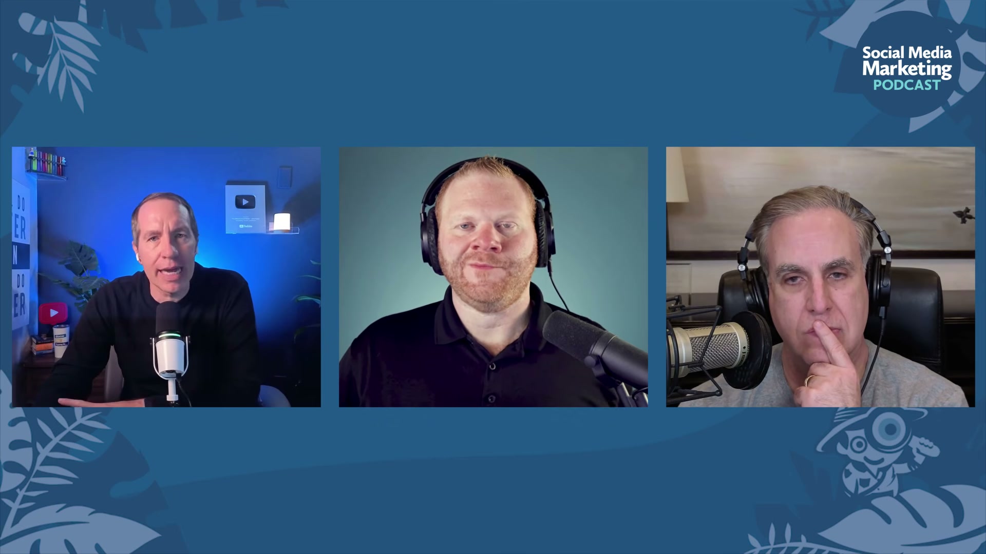 The Social Media Marketing Podcast panel reflects on LinkedIn's evolving role in AI-powered B2B discovery.