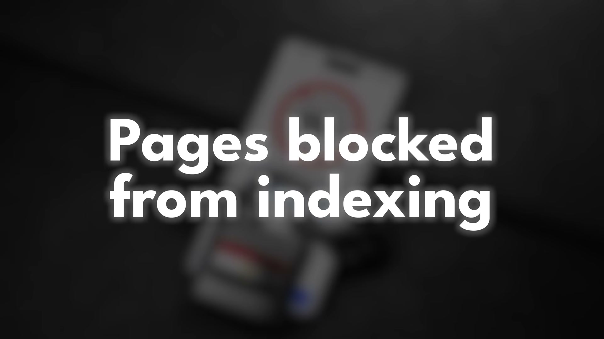 Pages blocked from indexing by robots.txt or noindex tags are invisible to Google — find them before they cost you rankings.