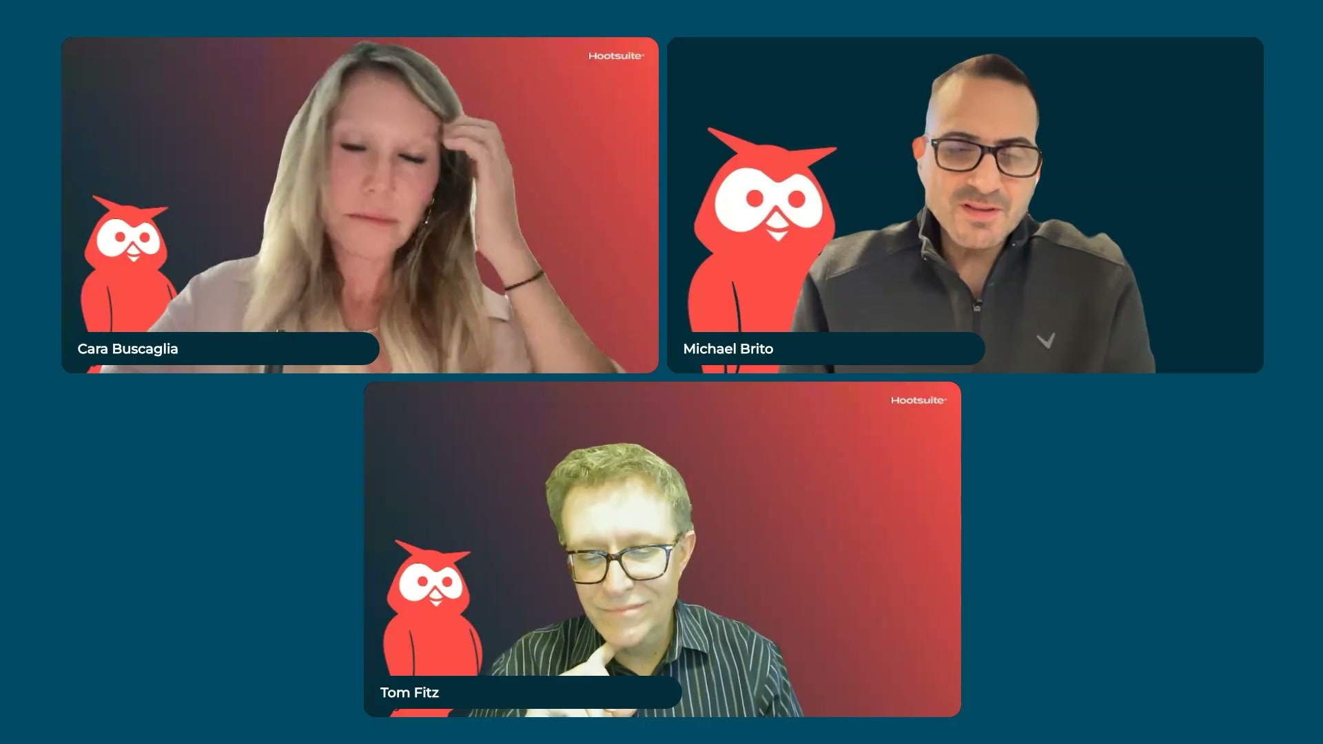 The panel wrestles with how to bridge the gap between agentic AI capabilities and real-world marketing team adoption.
