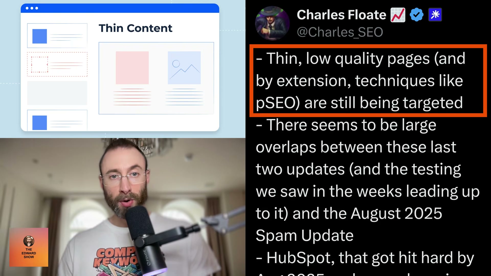 The March Core Update is hitting thin content and programmatic SEO hard — with overlapping signals from the August 2025 Spam Update still in play.