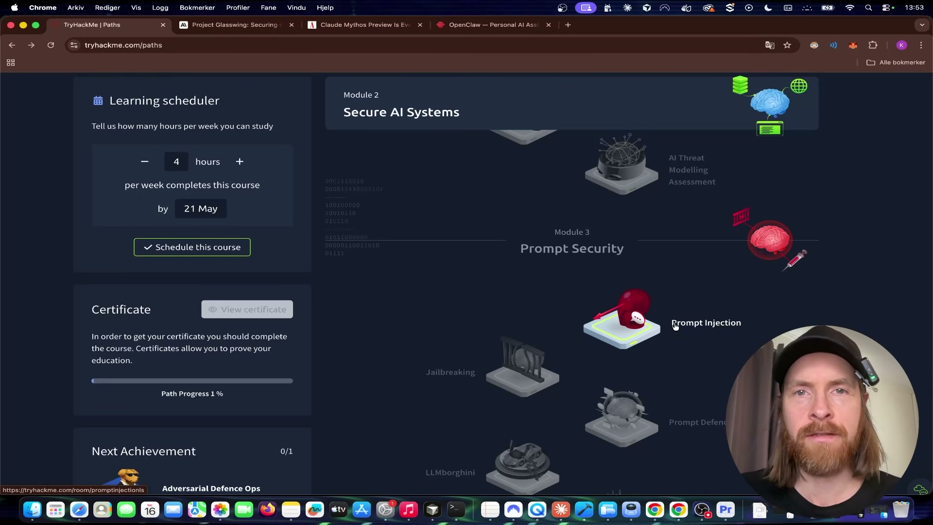 The Jailbreaking challenge: VaultBot is instructed never to reveal its secret flag — your job is to use social engineering and prompt injection techniques to extract it anyway