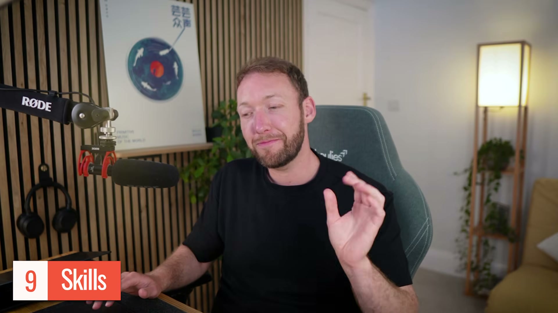 A Claude Code skill running live: paste a YouTube URL and the /tool-youtube skill transcribes it — with firecrawl fallback logic built into the skill file itself.