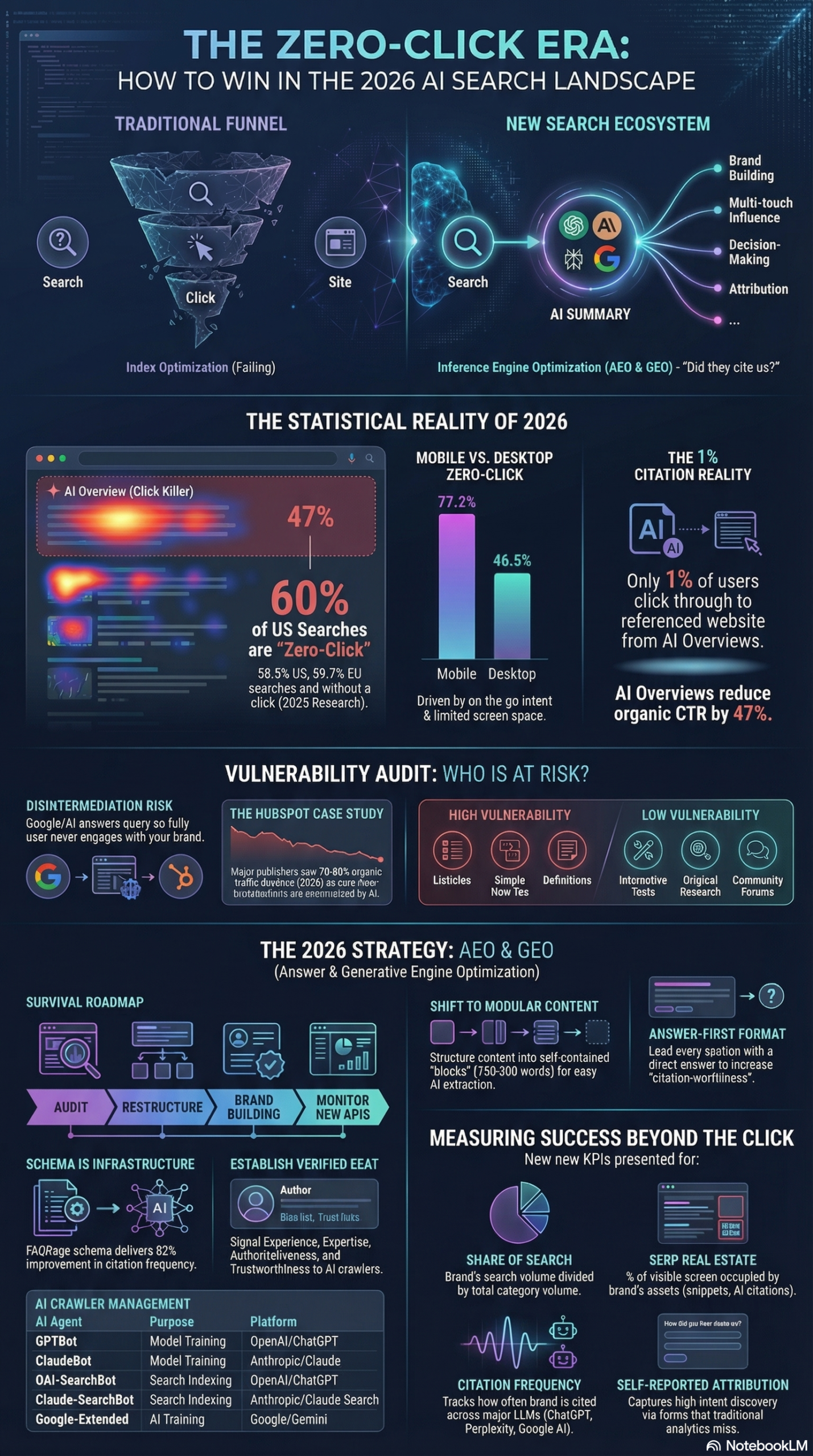 Infographic: Beyond Google Zero: How to Optimize for AI Agents That Visit Without Clicking
