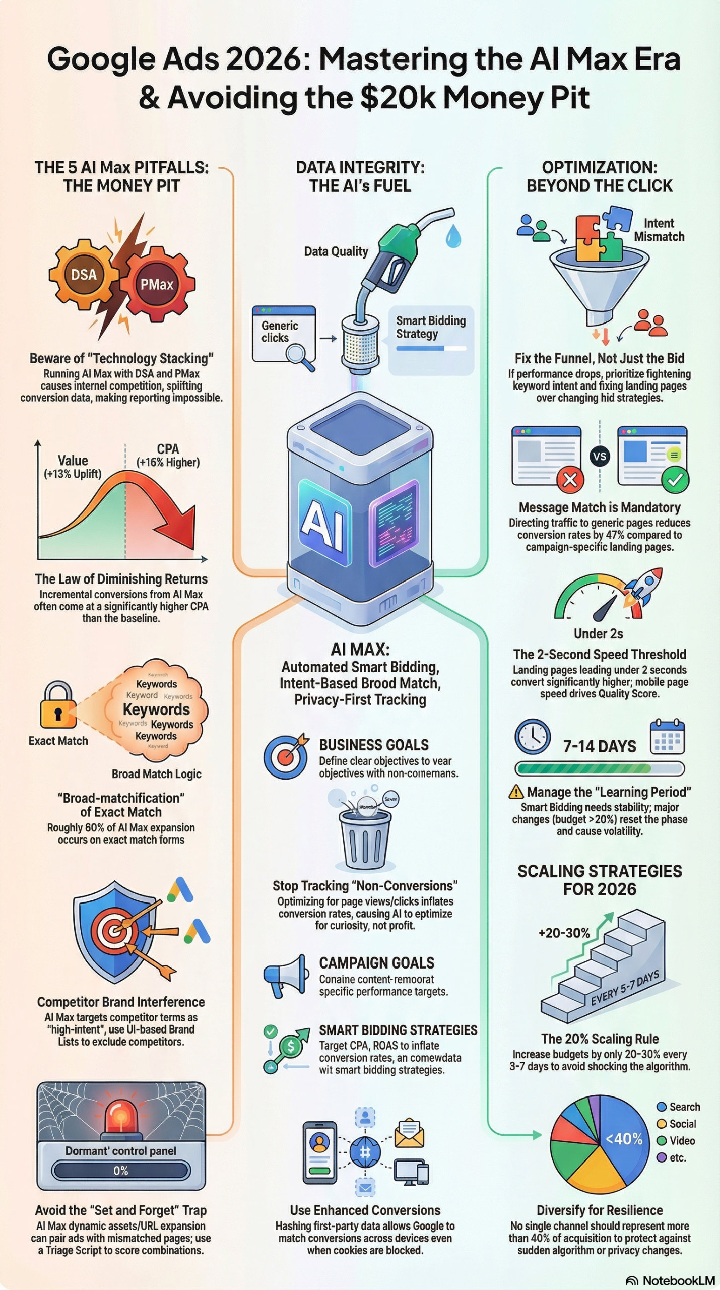 Infographic: Fix These 6 Google Ads Mistakes Killing Your Ecommerce ROI