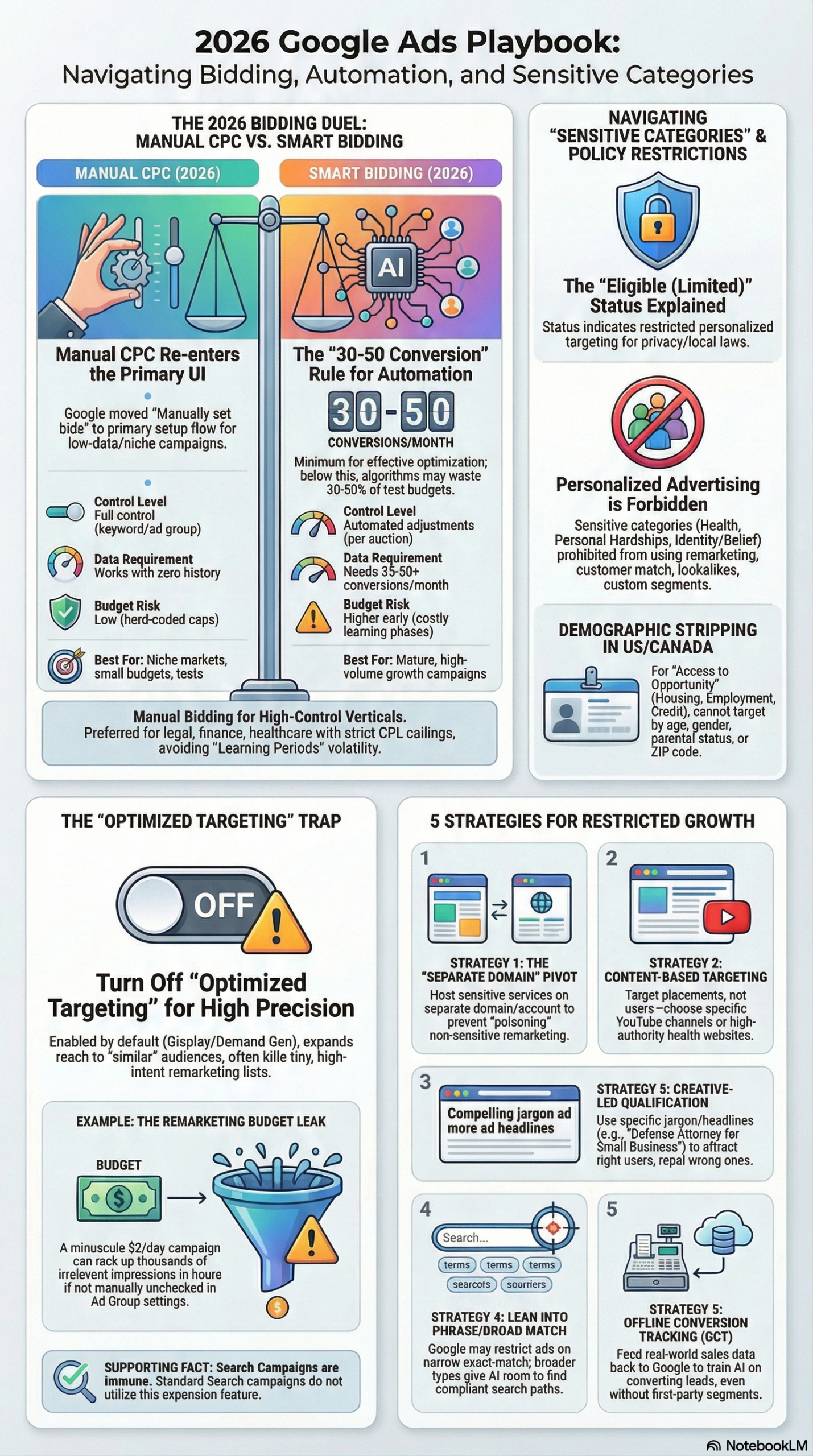 Infographic: How to Run Google Ads in Sensitive Categories Without Remarketing
