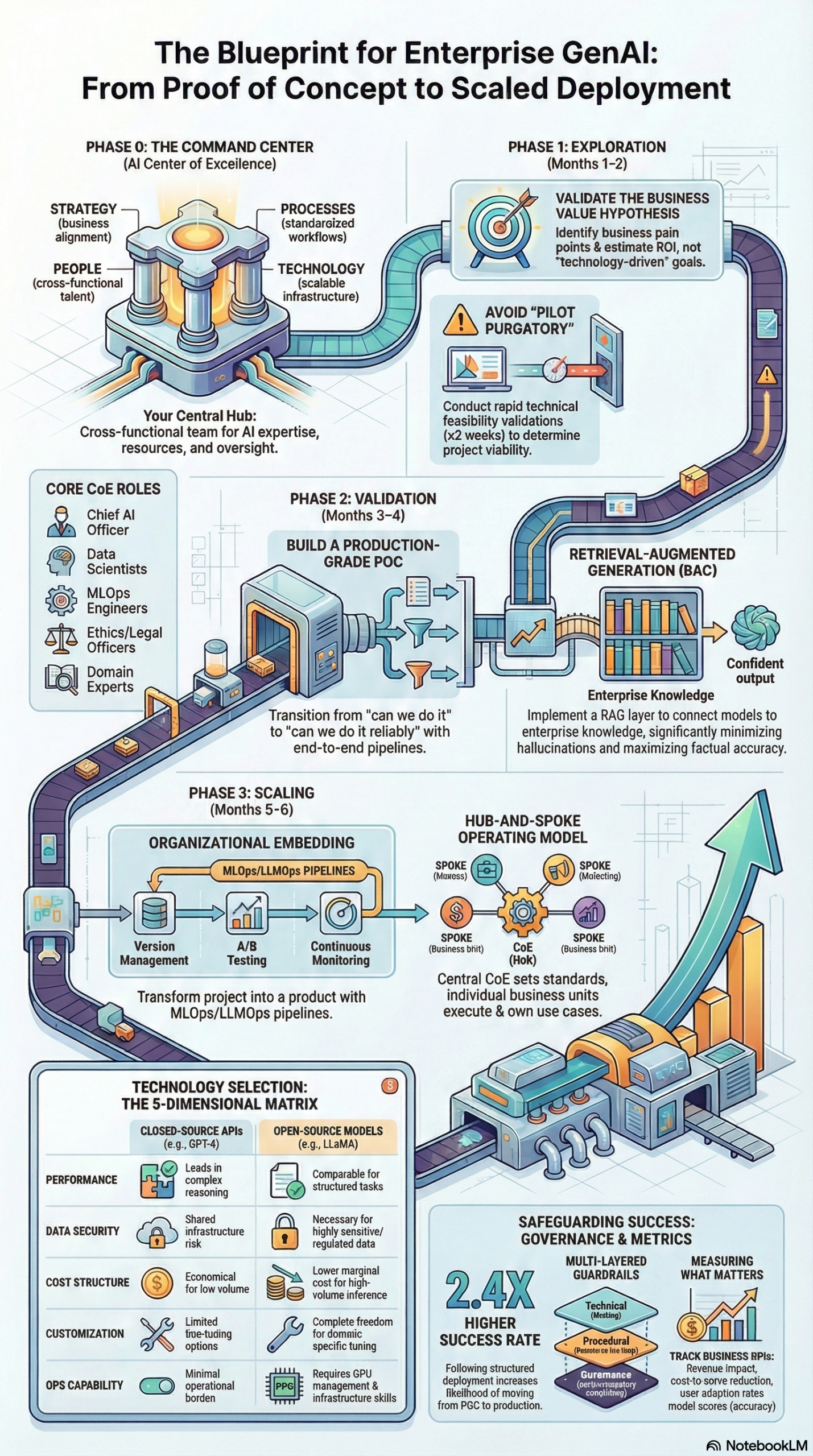 Infographic: How to Build an AI Competitive Edge: Strategy and Governance Guide