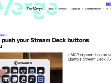 Article backdrop: AI can push your Stream Deck buttons for you