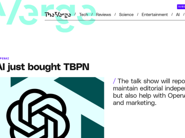 Article backdrop: OpenAI just bought TBPN